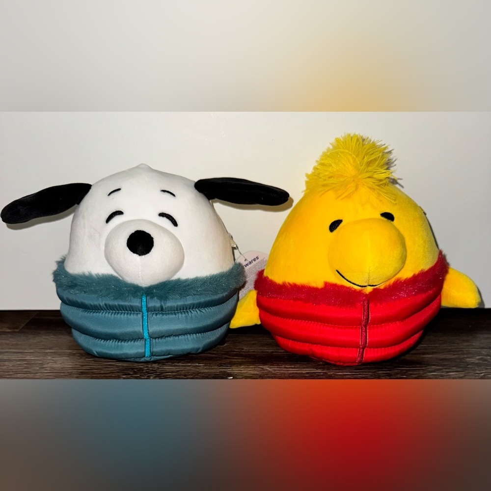 Peanuts Snoopy & Woodstock Squishmallows🎄